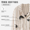 Pure cotton women's pajamas for spring and autumn plus size close-fitting wear