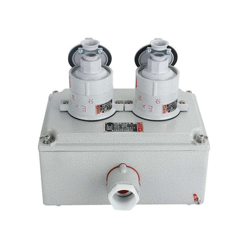 防爆插销箱AV220V/380V三芯五芯铸铝防爆盒加厚增安型防爆插销箱 - 图3