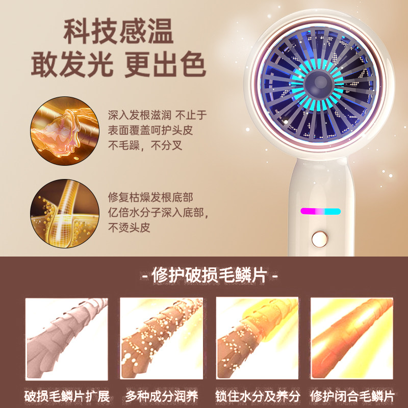 发廊高速电吹风机家用大风力负离子护发静音速干吹头发冷热吹风筒