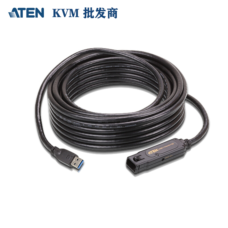 宏正 ATEN UE3310 10米 USB 3.1 Gen1(5Gbps) 延长线,可串接到50米工业级 - 图1