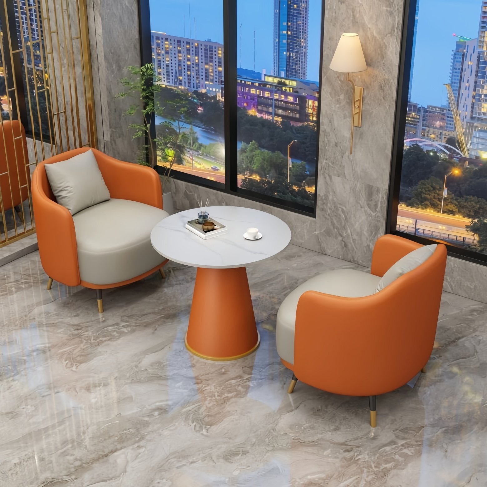 酒店商务接待沙发休息区美容院会客售楼处办公室休闲洽谈桌椅组合,淘宝优惠券,粉丝福利购,淘宝优惠卷