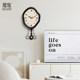 WOZOOM house quasi-restaurant light luxury clock wall hanging