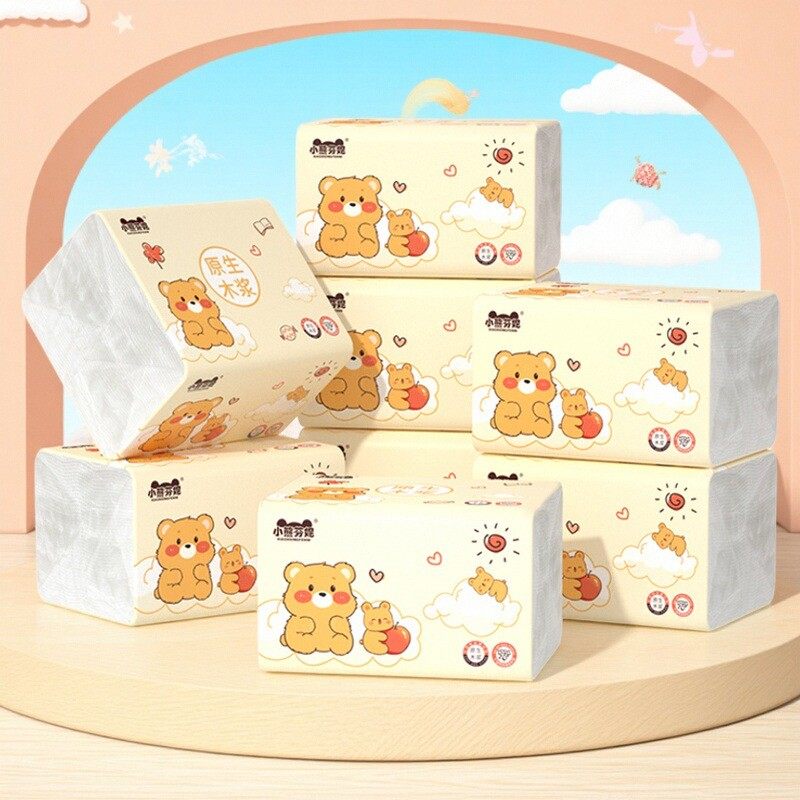 佰乐柔抽纸460张大包原生木浆家用实惠耐用纸抽卫生纸面巾纸纸巾,淘宝优惠券,粉丝福利购,淘宝优惠卷