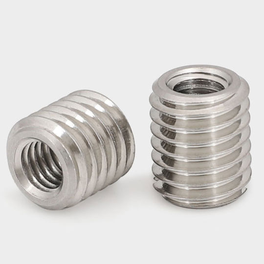 Innen- und Außenzahn-Umwandlungsmutter aus Edelstahl l Reduziermuttergewinde-Reparaturschraubenhülse M3 bis M5M6M4 bis M6M8M1
