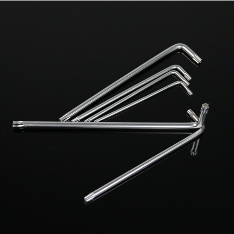 单个 加长星形米字 内六角梅花扳手T10T15T20TI25T27T30T40T45T50 - 图1