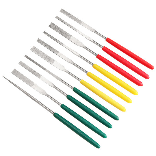 Diamond file b knife 400 mesh flat small file ultrafine sand 1mm flat file mini rub 200 jade grinding tool
