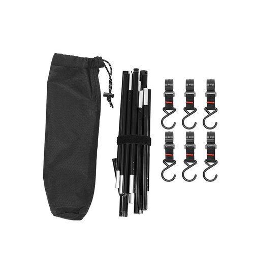 户外露营置物架旅游野营三角架子衣架三角置物挂架 - 图3