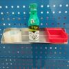 Small layer board hardware tool wall j hole square hole hanging plate tool rack workbench multifunctional tool cart shelf hanging