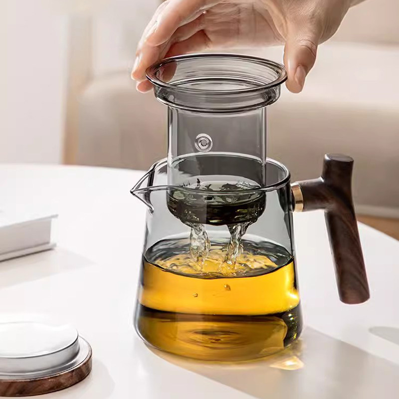 泡茶壶茶水分离玻璃耐高温单壶带过滤F茶壶家用办公室茶具茶杯套,淘宝优惠券,粉丝福利购,淘宝优惠卷