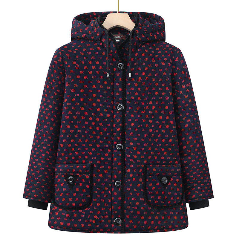 奶奶冬装棉袄加绒加厚连帽中老年人女妈妈秋冬外套老太太老人棉服,淘宝优惠券,粉丝福利购,淘宝优惠卷