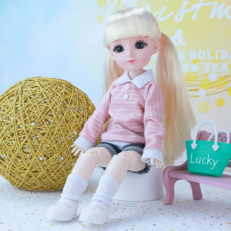 6分娃衣 30厘米洋娃娃换装套装礼盒女孩子过家家玩具跨境电商,淘宝优惠券,粉丝福利购,淘宝优惠卷