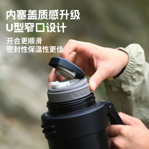 富光保温杯大容量便携不锈钢户外保温壶家用热水瓶旅行车载热水壶 - 图1