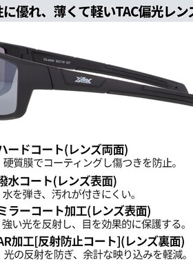 日本直邮XOOX 偏光太阳镜方形 II灰色/浅银色镜面镜片