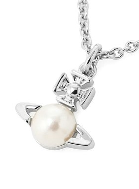 Vivienne Westwood BALBINA 吊坠项链，银色，女士，63020323 02p