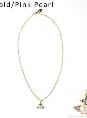日本直邮Vivienne Westwood Feodora 女士项链 630203EP Orb珍珠