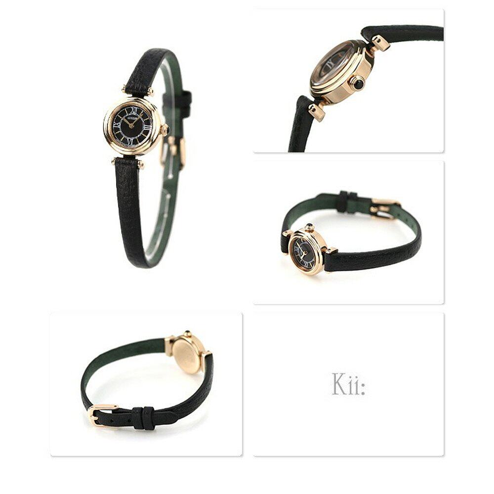 CITIZEN Kii 关键生态驱动圆形款式生态驱动手表品牌女士太阳能 C - 图3