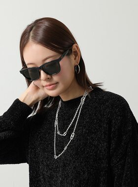 日本直邮GUCCI GG1985S 女士惠灵顿风格全框蜂窝状镜框太阳镜带品