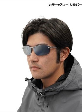 日本直邮Daiwa 偏光眼镜 DN-8035 三醋酸纤维偏光眼镜 灰色