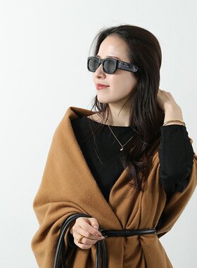 日本直邮SAINT LAURENT 圣罗兰 太阳镜 SL 713 女士椭圆形全框眼