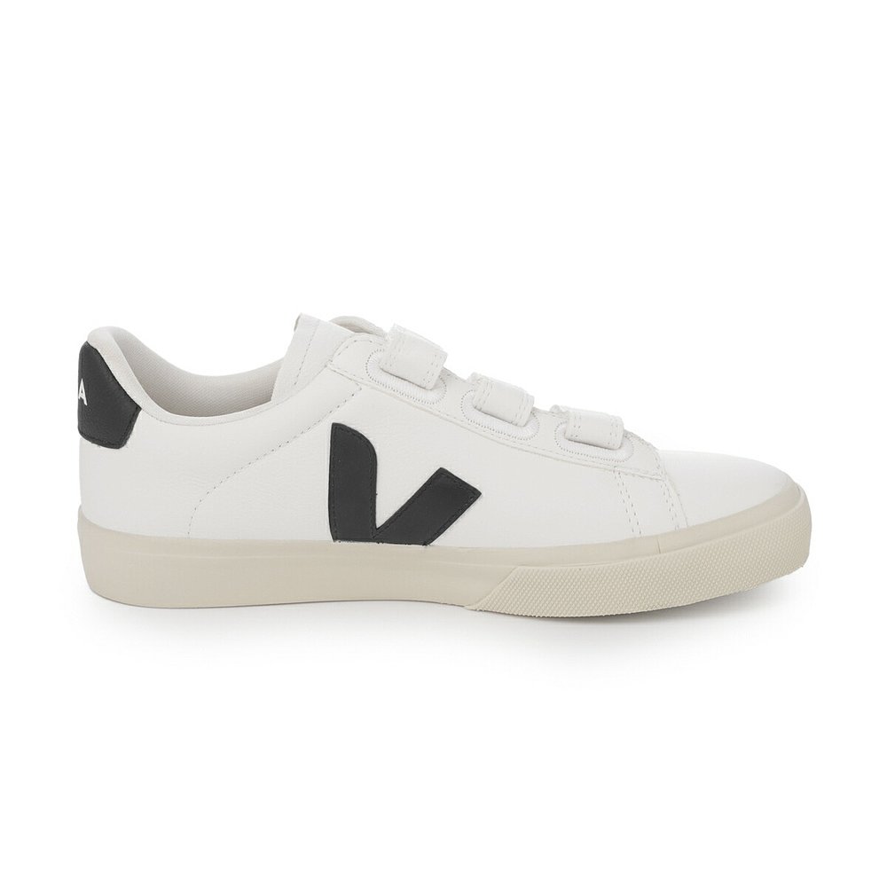 日本直邮Veja 女士运动鞋白色 recife logo rc0502790 特白黑色 R - 图1