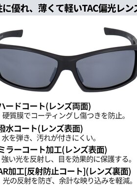 日本直邮XOOX 偏光太阳镜可调角度灰色/浅银色镜面镜片