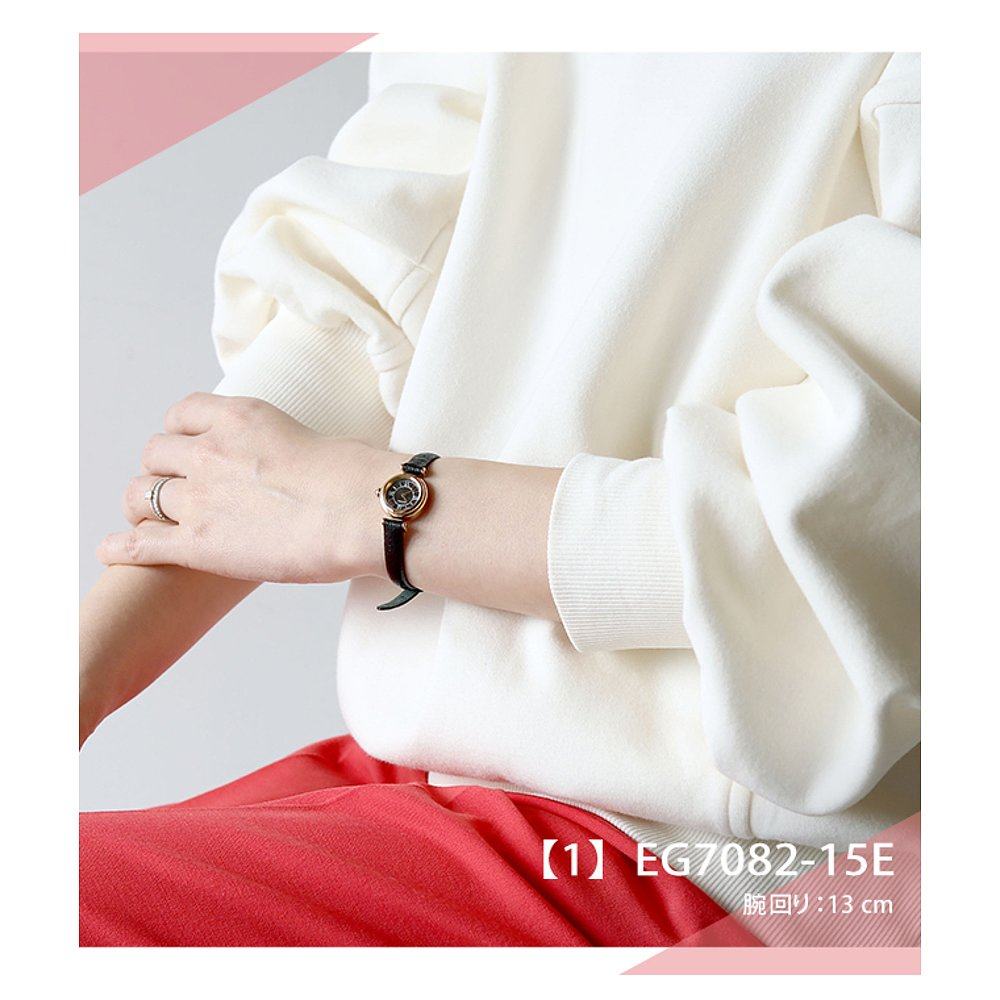 CITIZEN Kii 关键生态驱动圆形款式生态驱动手表品牌女士太阳能 C - 图1