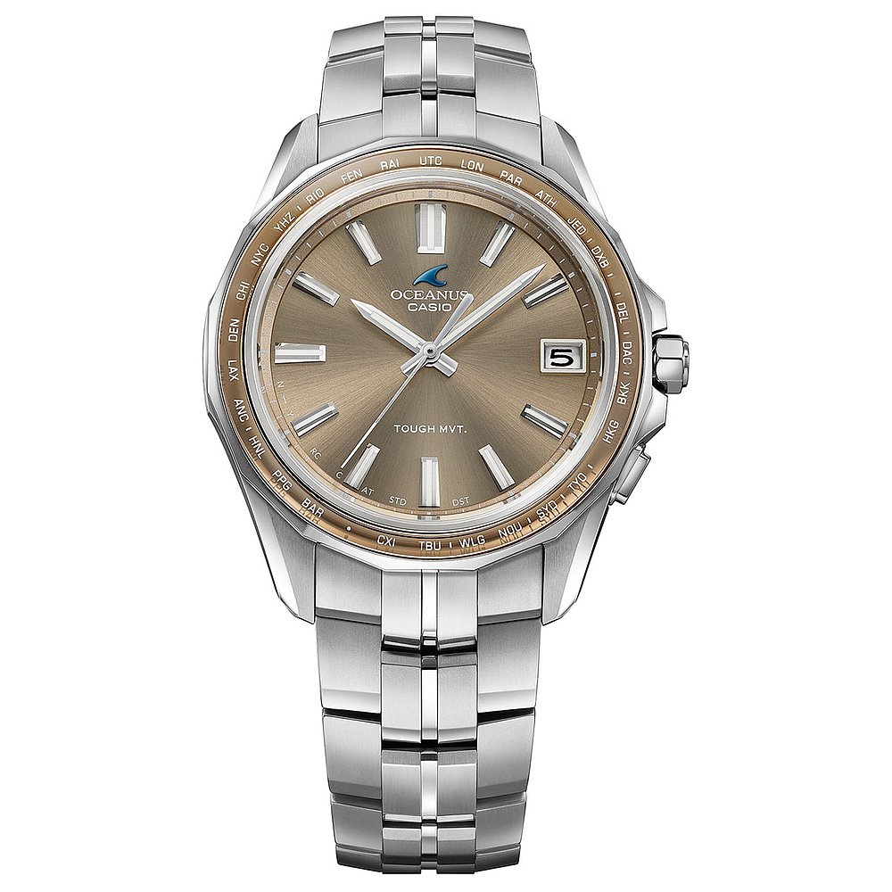 日本直邮Oceanus Manta OCW-S400A-5AJF 男表 电波太阳能 坚固太 - 图1