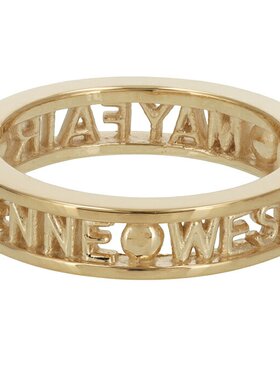 日本直邮Vivienne Westwood Westminster戒指4毫米宽带品牌标志64