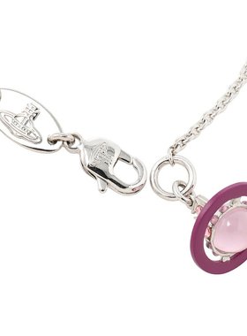 Vivienne Westwood Petite Original Orb 手链，银色，女士款，61
