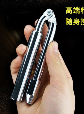 寻龙尺高精度白金折叠杨公水脉仪磁场探测棒Q探测尺辅助罗盘工具