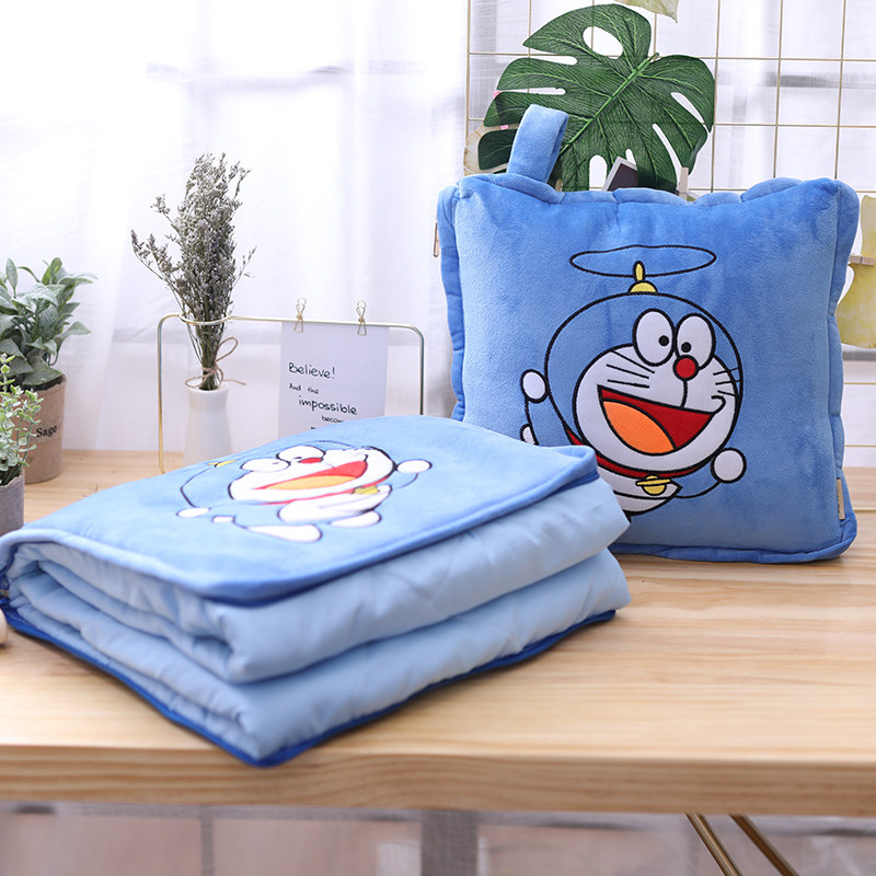 折叠抱枕被d子两用女加厚午睡枕头二合一汽车靠垫办公室空调小被,淘宝优惠券,粉丝福利购,淘宝优惠卷