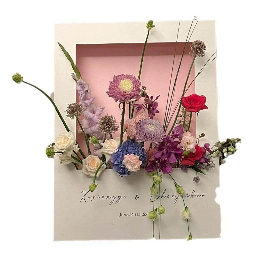 网红立体花艺迎宾牌婚礼指引牌立式展示架生日派对布置kt板,淘宝优惠券,粉丝福利购,淘宝优惠卷