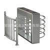 Nicomai electronically controlled cross single-row half-height turnstile factory personnel entry and exit swipe card attendance gate turnstile