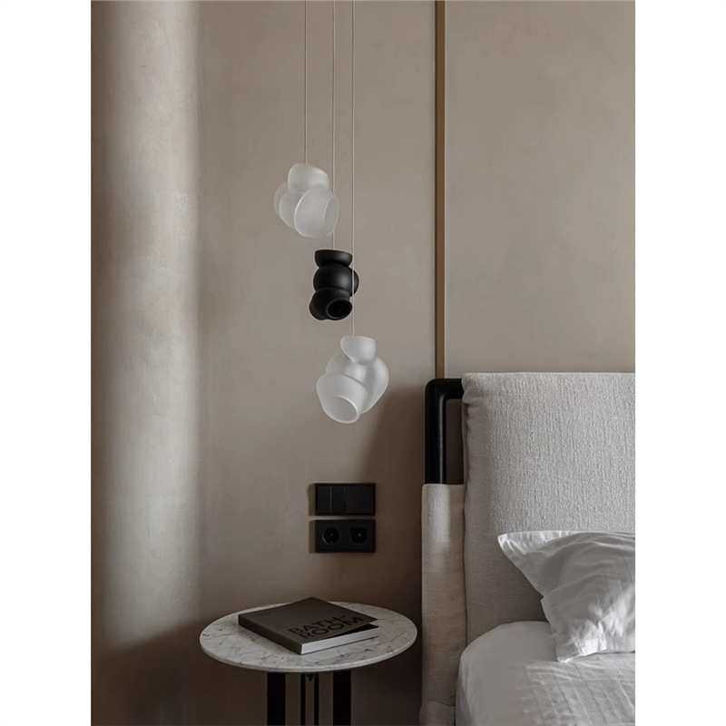 加拿大进口Bocci 100现代手工玻璃艺术吊灯餐厅卧室吧台氛围灯 - 图3