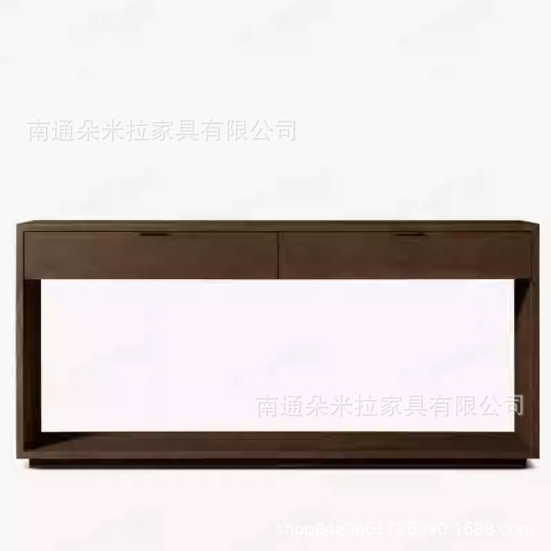 RH美式乡村实木玄关桌法式复古条几柜入户玄关走廊简约装饰门厅桌,淘宝优惠券,粉丝福利购,淘宝优惠卷