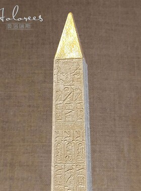 家居饰品埃及纪念品巴黎协和广场克F娄巴特拉方尖碑复刻创意摆件