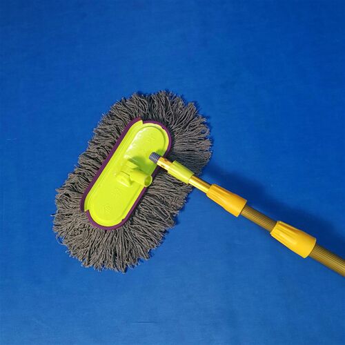 钛金杆3.6米软毛洗车刷车刷子大货车除尘拖把毛S刷加长柄杆伸清洁 - 图2