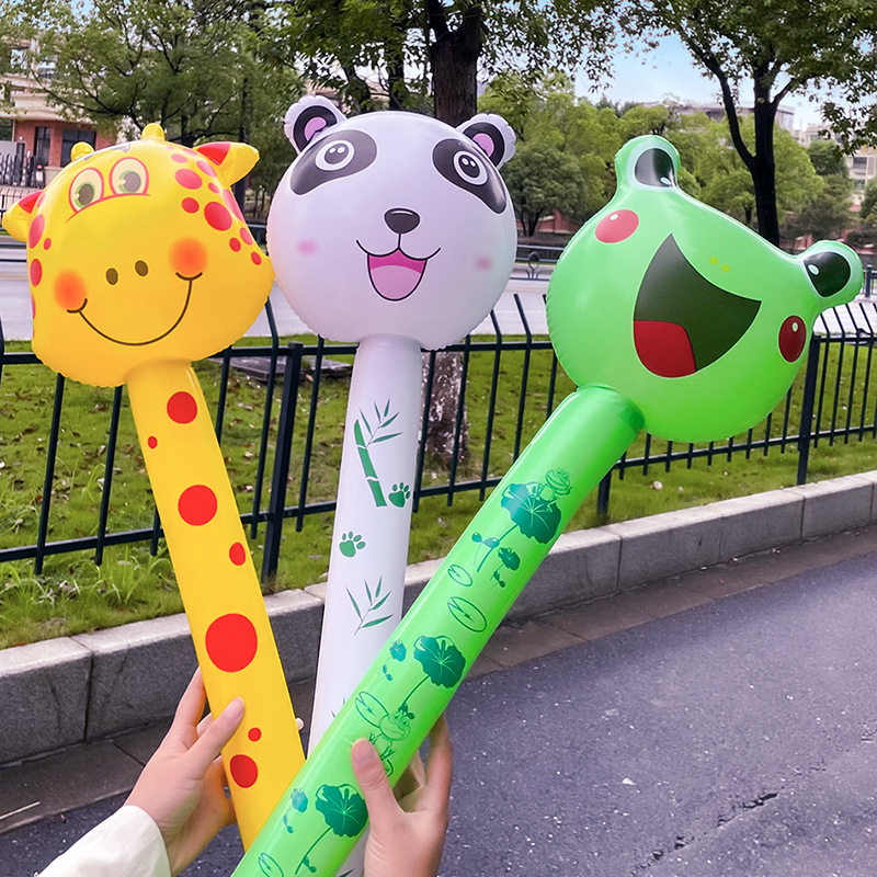 PVC充气玩具地推儿童地摊充气长棒卡通动物棒充气棒地推气球动物,淘宝优惠券,粉丝福利购,淘宝优惠卷