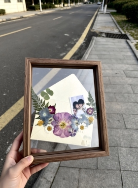 【留住花期】春日来信干花相框