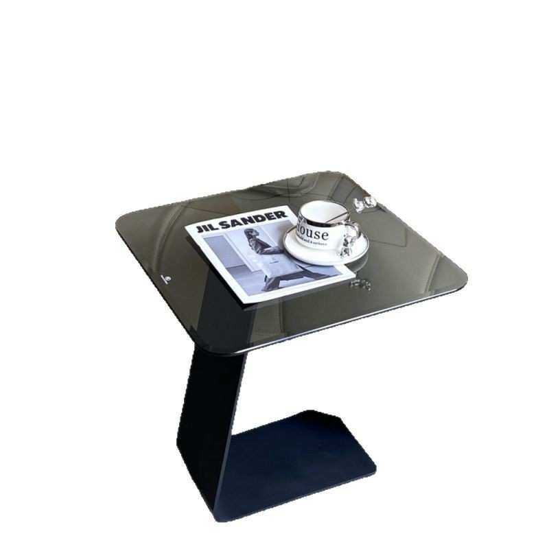 意式轻奢不锈钢边几沙发客厅玻璃角几现代高级艺术感角几小圆茶几,淘宝优惠券,粉丝福利购,淘宝优惠卷