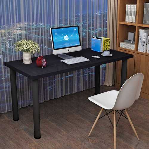 电脑桌办公桌子家用简易写字台书桌卧室长条桌学习桌化妆桌 - 图1