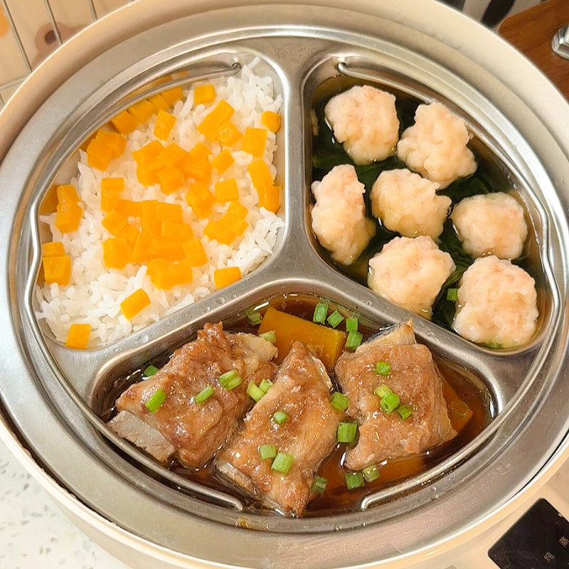 电饭锅分格蒸盘不锈钢食品级电饭锅内蒸笼隔水蒸架蒸菜蒸碗专用碗,淘宝优惠券,粉丝福利购,淘宝优惠卷