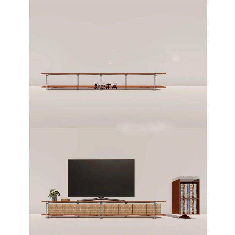 落地式置物架桦木多层板收纳架子家用光轴书架客厅电视柜展示货架,淘宝优惠券,粉丝福利购,淘宝优惠卷