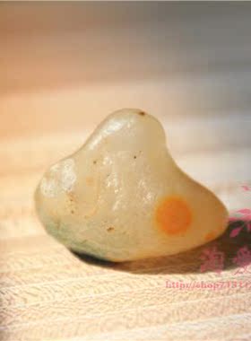 阿拉善戈壁玛瑙 俏色碧玉玛瑙共生22.09*12.85*16.97mm 请勿议价