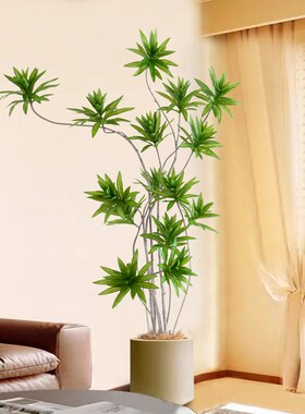 百合竹仿真绿植盆栽大型s室内装饰花摆件客厅落地树高级仿生假植