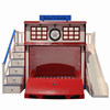 Dream Kingdom creative children's furniture theme hotel model room low bed car bed double bed