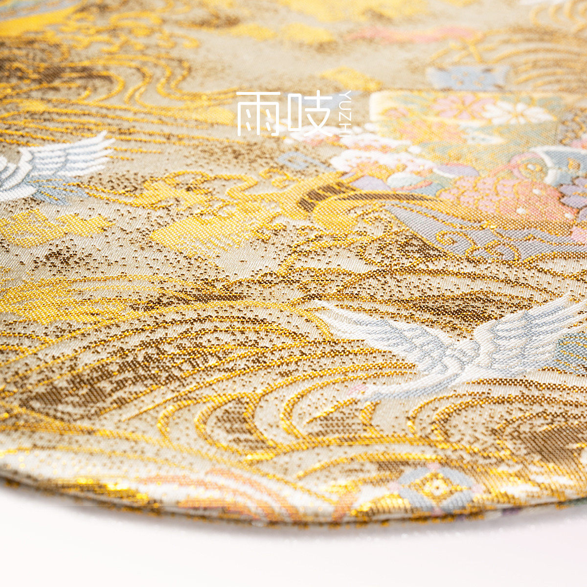 雨吱『花舟一梦』西阵织茶席 4件套装双面壶垫杯垫,淘宝优惠券,粉丝福利购,淘宝优惠卷