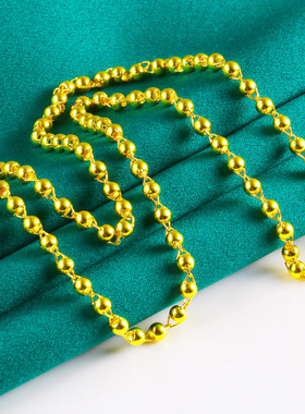 收藏佩戴均可，经典黄金项链