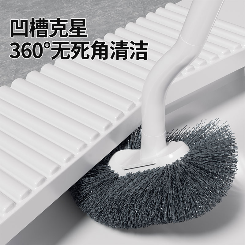 Home-quality toilet brush long-handled wall-mounted cleaning brush