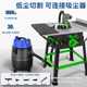 10-inch woodworking table saw Multi-function electric circular saw cutting machine power tool cutting floor dust-free saw